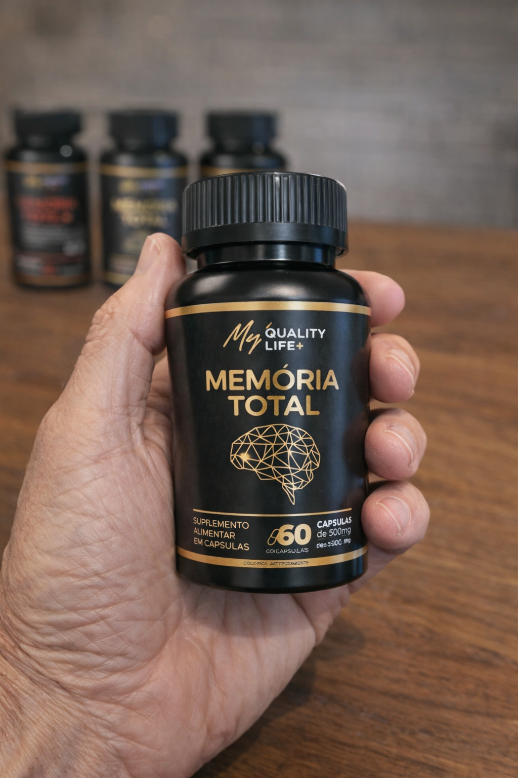 Foto enviada por Maria do Rosário mostrando o produto Memória Total