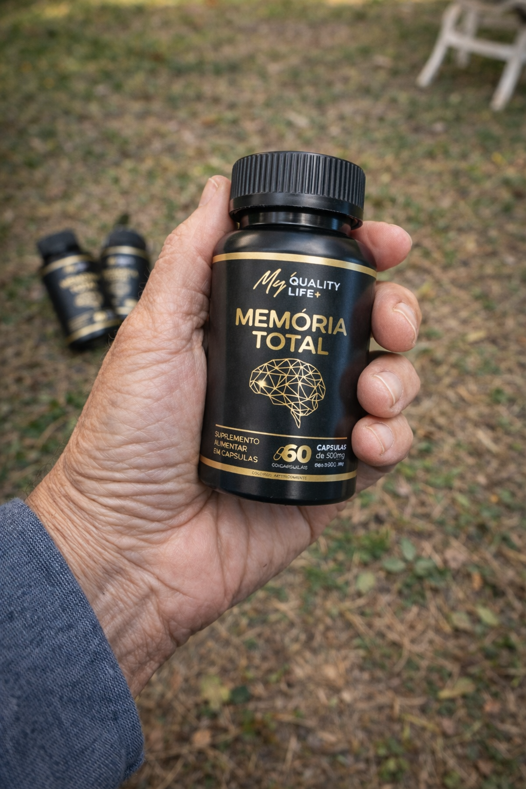 Foto enviada por Antônio Silva mostrando o produto Memória Total